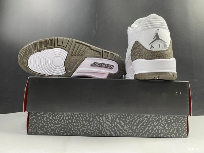 Reps TBkick 3 136064-122 Retro Air Jordan (2018) Mocha 0712